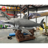 Personnalisable réaliste populaire top qualité Offre Spéciale main réaliste requin Animaux Animatronic robot pour aquarium