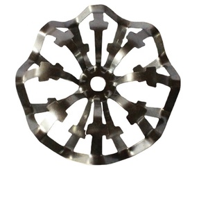 Anneau de tellerette métallique haute efficacité pour le traitement du gaz, garniture de tellerette en SS304 SS316L à faible chute de pression - Product Image 5