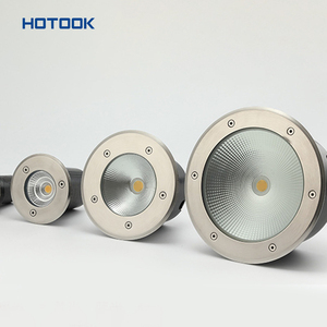 HOTOOK COB lumière souterraine étanche IP65 LED lumière de jardin extérieure chemin enterré <span class=keywords><strong>Spot</strong></span> encastré en acier inoxydable lumières creusées - Product Image 1