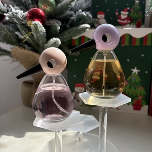 Botella de Vidrio Esférica con Diseño de Pájaro, Perfume Infantil de 50 ml, Bonito Perfume Infantil con Aroma a Princesa, 2 Aromas Mezclados, Perfume para Niños - Product Image 3