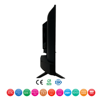 Televisor LED de 19 22 24 28 32 Pulgadas, Normal, AC/DC 12V, Digital DVB-T2S2, Televisor LED Y LCD FHD de 19 Pulgadas