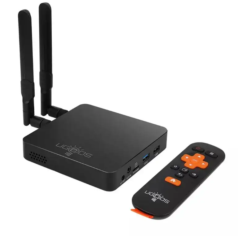 Latest Ugoos am6 pro am6 plus Amlogic S922X Octa Core 4G 32G 64gb android 9.0 smart tv box support rtc function