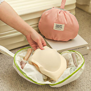 Bolsa organizadora de ropa de nailon, rectangular, ligera, 1-3L, estilo minimalista, almacenamiento de viaje para ropa interior y calcetines - Product Image 5