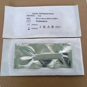 Vendaje de PVA de embalaje nasal ENT esterilizado con/sin Airtube 4,5/8/10cm para cirugía de nariz tapón de sangrado equivalente Merocel - Product Image 6
