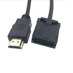 High Quality Connector HD Automotive Car Male to Male HDMI Type E to Type A HDMI Cable