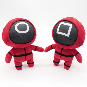 Peluche da Collezione a Forma <span class=keywords><strong>di</strong></span> Personaggio Mascherato per Alleviare Stress e Ansia - Giocattolo Morbido e Spremibile, Design Personalizzabile con Tuta Rossa - Product Image 6