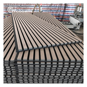 Slat Wall Panel Black Quick Installation Wall Panel Wood Veneer Acoustic Panels <strong>for</strong> <strong>Hall</strong> - Product Image 1