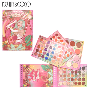 Paleta de Sombras de Ojos Kevin Coco de 117 Colores Altamente Pigmentadas, Estilo <span class=keywords><strong>Karol</strong></span> <span class=keywords><strong>G</strong></span> - Product Image 1