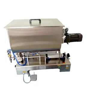 Manufacture Price Horizontal Automatic Pneumatic U Type Hopper Pneumatic Paste Filling Machine