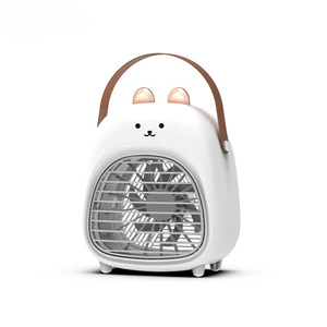 Ventilateur Électrique Portable USB CITICITY Mini Lapin Rechargeable avec Humidification et Refroidissement pour Bureau - Product Image 1