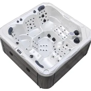 Innovative PVC hydrogen hot tub 7-8 seats acrylic adult foot massager bath spa gift set