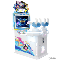 Haute Double Pistolet Tempête De Feu Grand Équipement D'amusement Enfants Arcade Jeu De Tir Machine Racing Divertissement