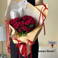 Ruban en soie de lait de 2,5 cm, nœud papillon, fleur, décoration de bouquet, emballage cadeau, ruban fait main, bricolage