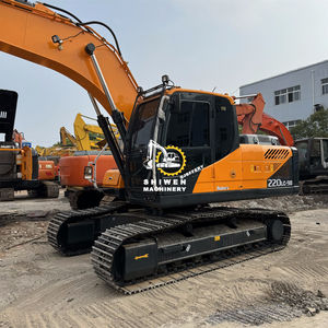 Original Painting Secondhand Hyundai 220-9S Crawler Excavator 1.0m Bucket Capacity 2022 <b>Model</b> 22T Operating Weight <b>Engine</b> - Product Image 3