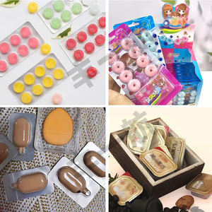 Moule personnalisé multi-formes Dpb250/260 Blister en plastique dur formant scellage machine à emballer les oeufs de Pâques en chocolat surprise automatique - Product Image 5