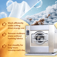 Automatic Washer Extractor 50kg-150kg XGQ Industrial Washing Machine for Hotel Laundry with Electric Steam Heating System