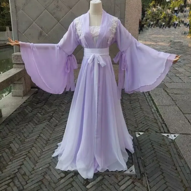 Lunaric Handmade Hanfu Women's Clothing Traditional Chinese Ethnic Girls' Dress Tang Dynasty High-end Customization Clothes