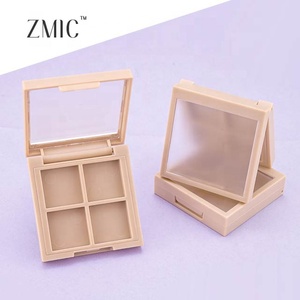 Mini <span class=keywords><strong>4</strong></span> Color Eye Shadow <span class=keywords><strong>Palette</strong></span> bán buôn trang điểm nhựa <span class=keywords><strong>Eyeshadow</strong></span> trường hợp có thể được tùy chỉnh mỹ phẩm bao bì - Product Image 4