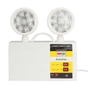Luz <span class=keywords><strong>de</strong></span> Emergencia LED <span class=keywords><strong>de</strong></span> Doble Cabezal Ajustable con Sistema <span class=keywords><strong>de</strong></span> Batería <span class=keywords><strong>de</strong></span> Respaldo <span class=keywords><strong>de</strong></span> 4V, IP20, para Iluminación <span class=keywords><strong>de</strong></span> Emergencia en Incendios (Venta al Por Mayor) - Product Image 1