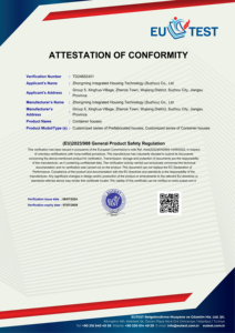 2 Espaces de Vie Écologiques, Zéro Émission de Carbone, Triplez Votre Espace en 3 Minutes, Maisons Extensibles de 20 pieds / 40 pieds, Villas Mobiles, 3 Chambres - Product Image 6