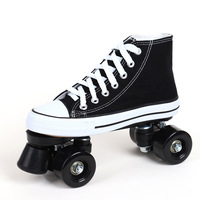 Patins à roulettes quad unisexes pour adultes Ruidongle OEM, 4 roues, LED clignotantes, respirants, semelle en caoutchouc résistante à l'usure, sports de plein air