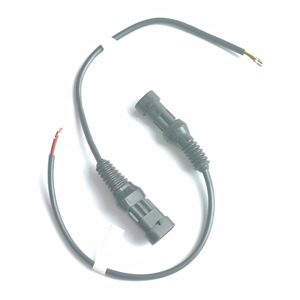 <span class=keywords><strong>2</strong></span> pin <span class=keywords><strong>3</strong></span> pin erkek tyco amp süpersel konnektörü uzatma kabloları için kablo demeti led ışık arka lambalar - Product Image 5