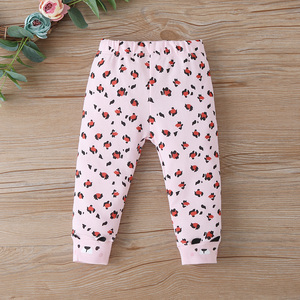 Vêtements pour bébé fille, été, coton, ensemble 3 pièces, combinaison, pantalon, vente en gros, vêtements pour petits enfants - Product Image 6