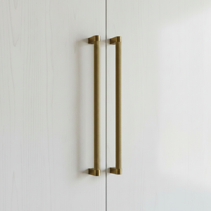 2026 Hot DoorShine Modern Hotel Brass Knurled 8-24 Inch <strong>Pull</strong> Handle for Wardrobe Cabinets Luxury Door <strong>Knobs</strong> - Product Image 3