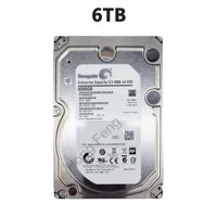Großhandel 100% SATA3 3,5 Zoll 6TB HDD Metallgehäuse 7200 U/min Interne SATA 3.0 Generalüberholte Festplatte für Überwachung CCTV DVR NVR Sicherheit
