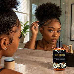 Shampoo 360 Wave <span class=keywords><strong>pour</strong></span> hommes, shampooing fortifiant <span class=keywords><strong>pour</strong></span> la croissance des <span class=keywords><strong>cheveux</strong></span> à la biotine, améliore les ondulations, nourrit le cuir chevelu, étiquette privée OEM 180 ml - Product Image 2