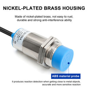 KANE CM30 Flush NPN PNP NO NC LJ M8 M12 M18 M30 1-30mm Tipo de 3 cables Distancia de detección Interruptores de <span class=keywords><strong>sensor</strong></span> de proximidad inductivo de metal - Product Image 2