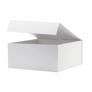 Luxury 44cm square <b>White</b> Magnetic Catch Custom Printing Rigid Bulk <b>Gift</b> <b>Boxes</b> Wholesale - Product Image 4