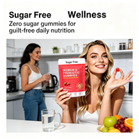 Gummies Probiotiques et Prébiotiques pour Femmes Marque Blanche – Soutien Équilibre Flora Vaginale et Intestinale – Santé Féminine Quotidienne