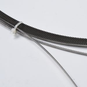 Lame <span class=keywords><strong>de</strong></span> couteau à bande oscillante pour machine à contour CNC avec dents pour couper la mousse, le PU, etc. Largeur 3mm * Épaisseur 0.6mm T 18tpi 24tpi - Product Image 6