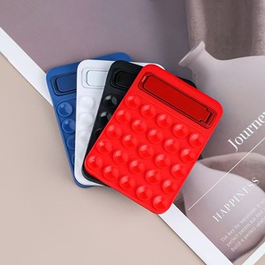 Support de téléphone à ventouse en silicone TPU, support de téléphone pour miroir de douche, pliable, adhésif, accessoire pour smartphones pour selfies et vidéos - Product Image 3