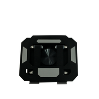 Support de Tablette Ergonomique Rotatif à 360° pour Ordinateur Portable 12 Pouces, Élévateur en Aluminium Portable à Hauteur Réglable, Pliable et Refroidissant