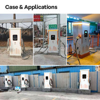 Nouvelle station de recharge ultra-rapide pour véhicules électriques 120 kW/180 kW/360 kW DC, CCS2, OCPP, certifiée TUV CE, usage commercial