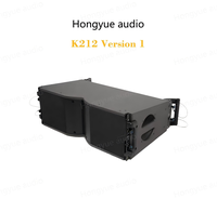 Haut-Parleur Line Array K212 Double 12 Pouces Passif 2 Voies Haute Qualité pour Scène Professionnelle, Boîtier Vide