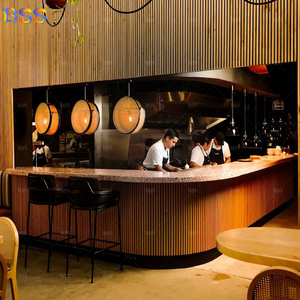 KHÁCH SẠN ăn uống quầy bar Thiết kế thời trang tốt nhất cong tòa án thực phẩm Pizza Cocktail sân bay hộp đêm quán cà phê phòng chờ nhà hàng truy cập - Product Image 2