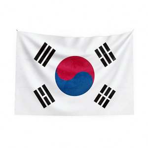 Bandera Personalizada de Alta Calidad 3x5 Hecha en Corea, Incluye Todos los Países Tela de Seda y Nailon para Agencias de Viajes y Educación - Product Image 1