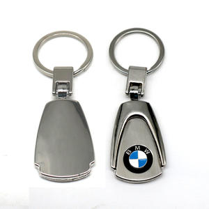 Cadeau créatif personnalisé, porte-clés en argent avec logo de voiture, pendentif emblème, alliage de zinc et cuir véritable, modèle Y-c02 pour OLIVER - Product Image 5