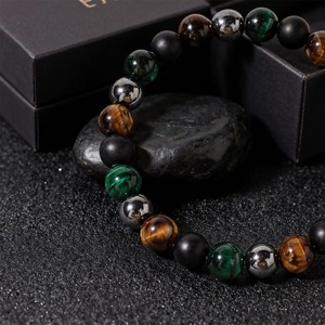 Nuevo Brazalete <span class=keywords><strong>de</strong></span> Cuentas <span class=keywords><strong>de</strong></span> Piedra <span class=keywords><strong>Ojo</strong></span> <span class=keywords><strong>de</strong></span> <span class=keywords><strong>Tigre</strong></span> Verde Natural, Estilo Instagram, Unisex, Joyería <span class=keywords><strong>de</strong></span> Moda Europea, Marca Manchao, Directo <span class=keywords><strong>de</strong></span> Fábrica - Product Image 2