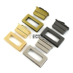 Twist Turn Lock <b>Purse</b> Closure Leather Craft Accessory Bag Hardware - Product Image 4