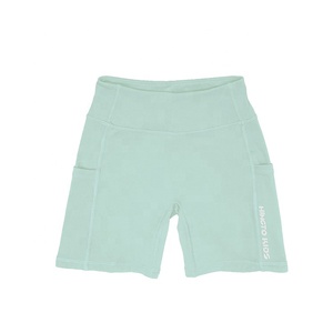 Short de cycliste pour bébé fille, Short d'été taille haute, doux pour la peau, Short de Yoga pour garçon adolescent avec poche, offre spéciale - Product Image 3