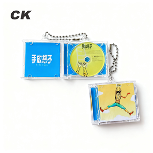 NFC Mini Keychain CD kỷ lục âm nhạc Album kiểm soát truy cập thẻ nfc213/215/216 chip 13.56MHz tần số đặc biệt Mini Tag Quà Tặng CD - Product Image 2