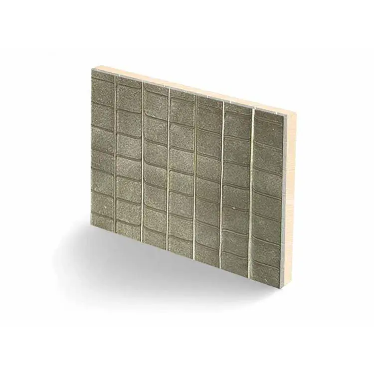 Glatte Oberfläche 8*4 ft grau MDF Composite Board Honey wood dekorative Harz platte