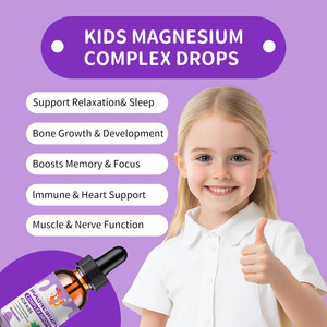 Customized Natural Dietary Supplements with Magnesium <b>Calcium</b> Herbal Supplements Magnesium Complex <b>Liquid</b> Drops - Product Image 3
