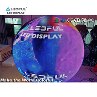 Écran LED flexible personnalisé de 320x160 mm, installation facile, forme adaptable, P1.5 P1.8 P2 P2.5 P3 P4, affichage LED publicitaire avec aimant frontal