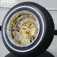 Jantes personnalisées 20x8 22x8 22x9 à fixation directe avec capuchons flottants 5x127 pour Chevrolet Caprice et Cadillac Fleetwood