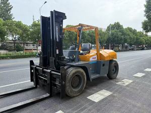 Offre Spéciale TCM 100 10 tonnes chariot élévateur diesel multifonctionnel de haute qualité utilisé à bas prix en vente fabriqué au Japon avec boîte de vitesses centrale - Product Image 2